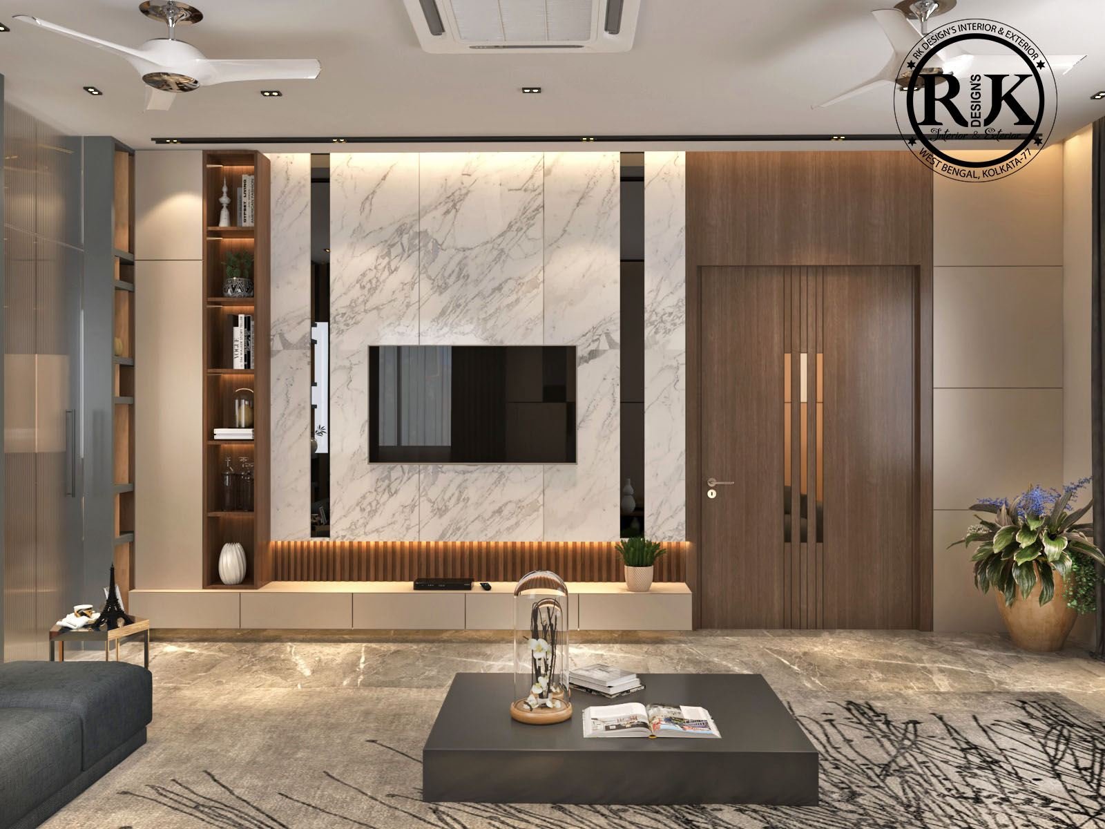 Luxury Villa Interior Design in Kolkata by RK DESIGNS